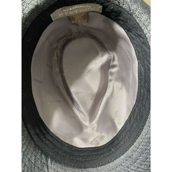 Stetson All American Fedora Hat Size S/M - Picture 6 of 9